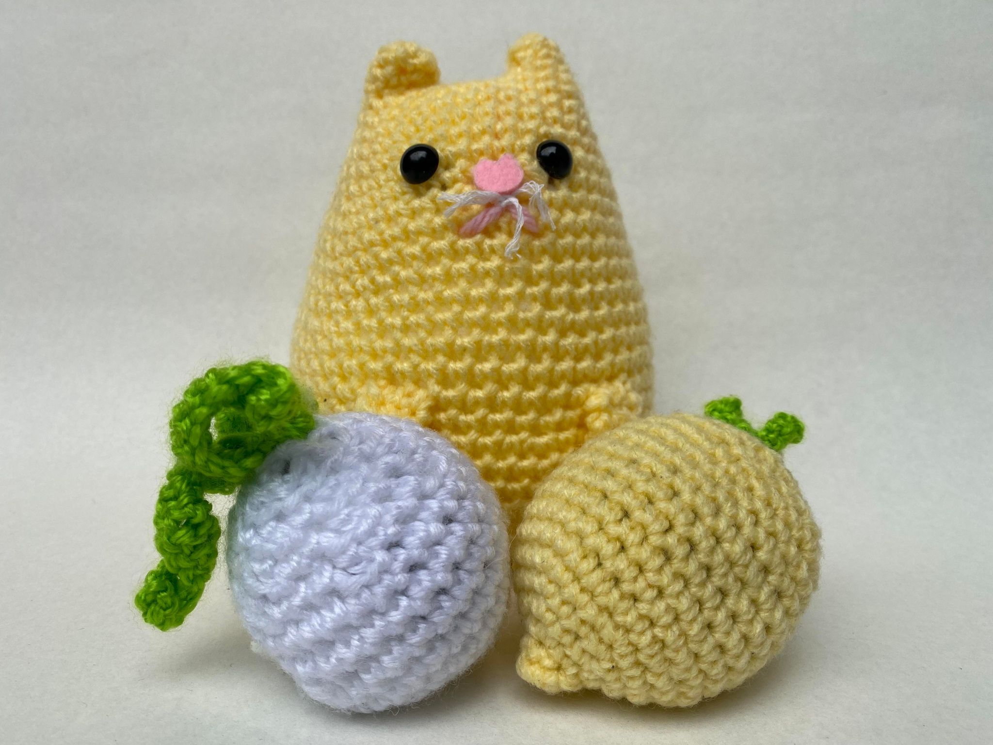 Cat with Lemon and Turnip